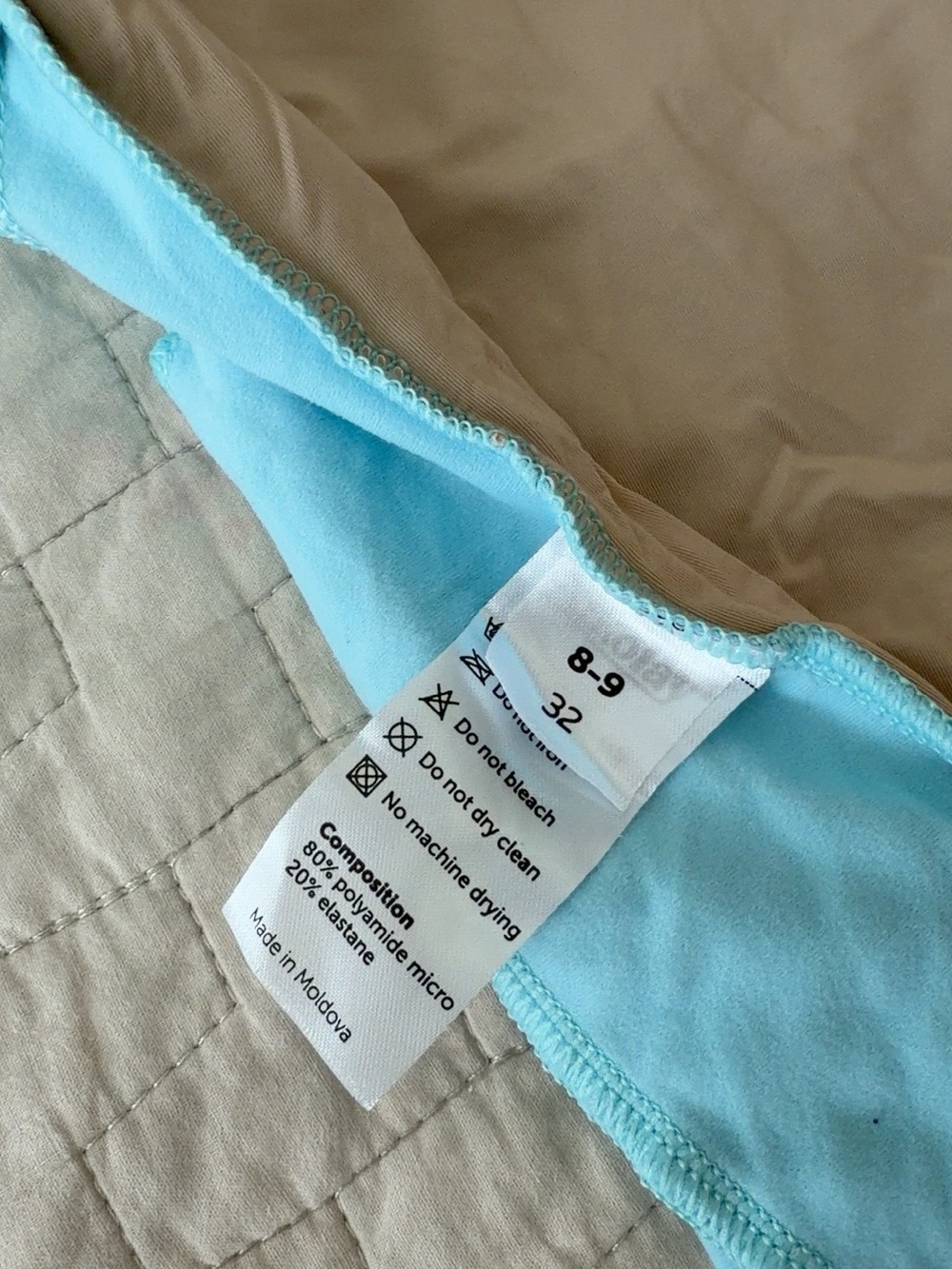 Nikolay Girls Light Blue Ballet Leotard Size 8–9 - Picture 5 of 6
